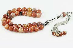 Yemen Agate Prayer Beads
