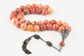 Yemen Agate Prayer Beads