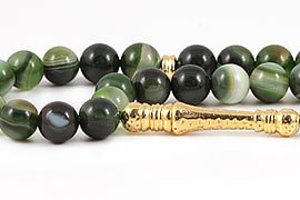 Yemen Agate Prayer Beads