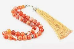 Yemen Agate Prayer Beads