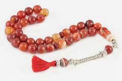 Yemen Agate Prayer Beads