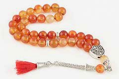Yemen Agate Prayer Beads