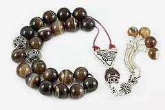 Yemen Agate Worry Beads