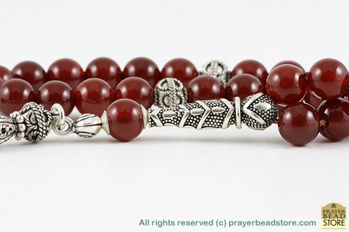 Agate (Carnelian) Prayer Beads