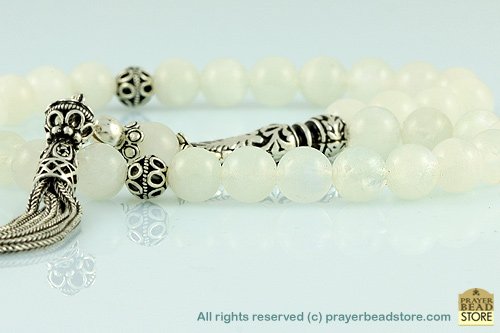 Moonstone Prayer Beads