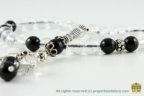 Quartz Crystal Prayer Beads