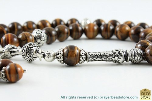 Tiger's Eye Prayer Beads