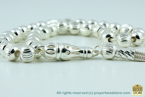 Silver Prayer Beads