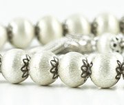 Silver Prayer Beads