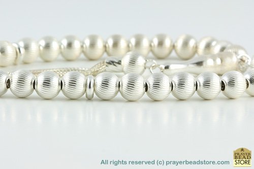 Silver Prayer Beads