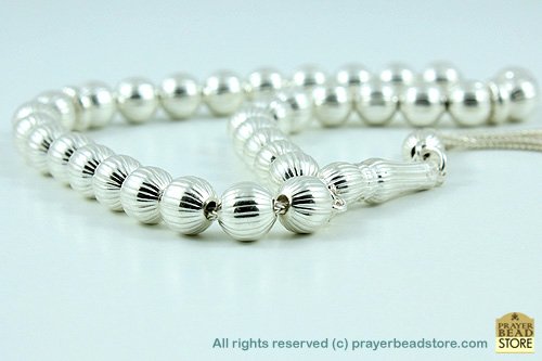 Silver Prayer Beads
