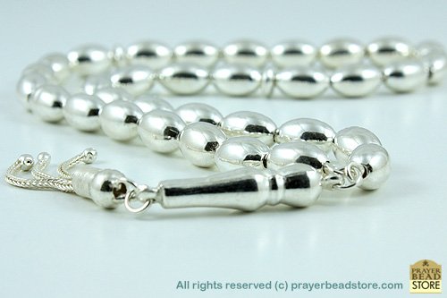 Silver Prayer Beads