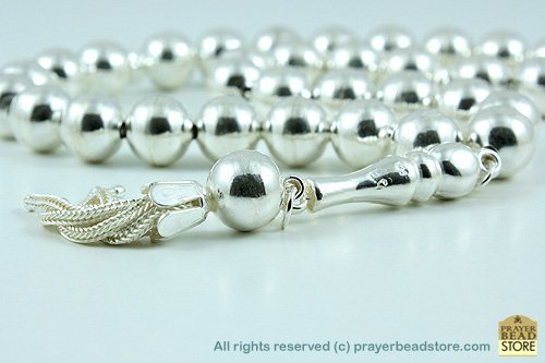 Silver Prayer Beads