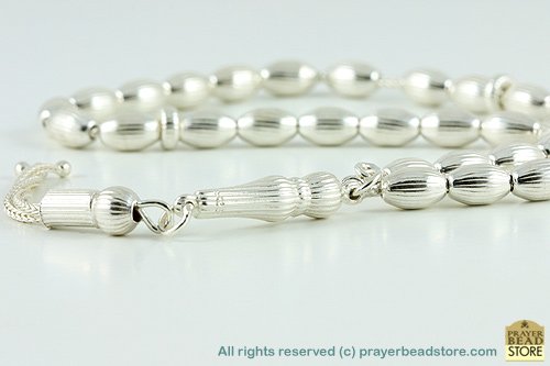 Silver Prayer Beads