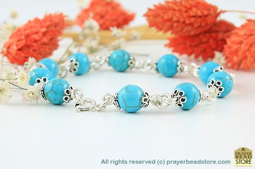 Howlite Turquoise Bracelet