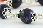 Blue Goldstone Bracelet