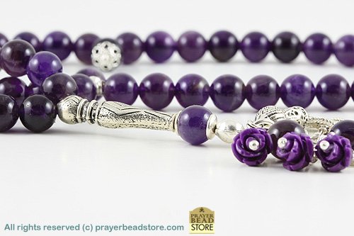 Amethyst Prayer Beads (99)