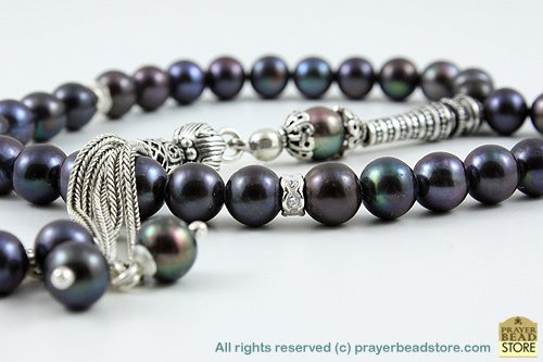 Black Pearl Prayer Beads