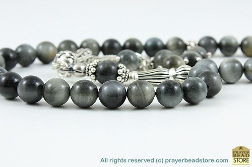 Eagle Eye Agate Prayer Beads