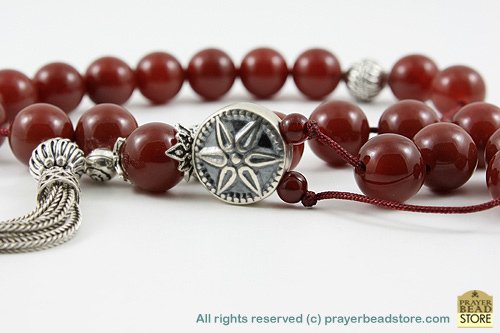 Agate (Carnelian) Worry Beads