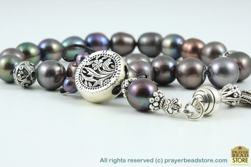 Black Pearl Worry Beads