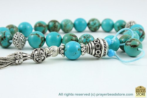 Howlite Turquoise Worry Beads