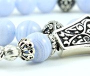 Blue Chalcedony Worry Beads