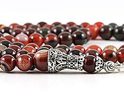 Yemen Agate Mala
