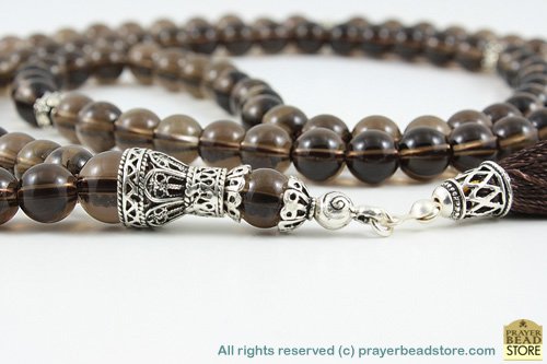 Smokey Quartz Mala