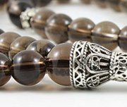 Dumanlı Kuartz Meditasyon Mala Tesbih