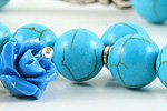 Howlite Turquoise Prayer Beads (99 Beads)