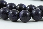Blue Goldstone Prayer Beads (99)