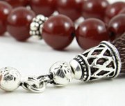 Agate (Carnelian) Prayer Beads