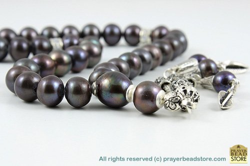 Black Pearl Prayer Beads