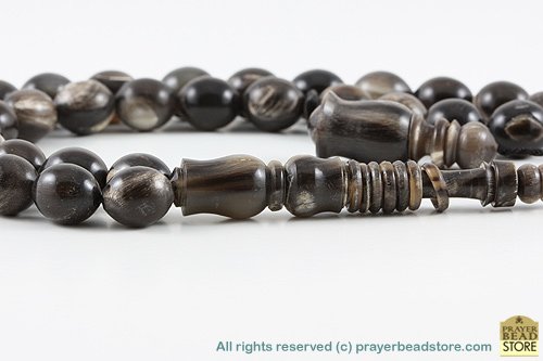 Buffalo Horn Prayer Beads