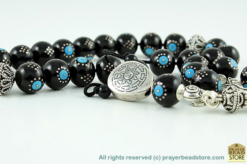 Jet Stone (Black Amber) Worry Beads