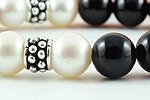Onyx & Pearl Bracelet