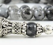 Kuartz Meditasyon Mala Tesbih