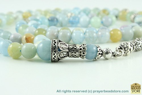 Aquamarine Mala