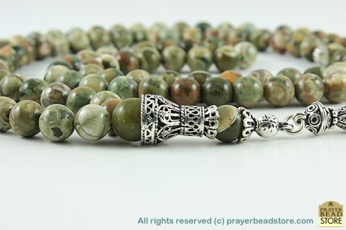 Rhyolite Jasper Mala