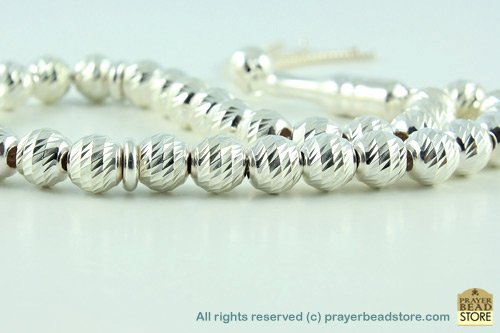 Silver Prayer Beads
