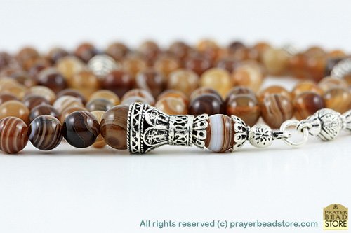 Yemen Agate Mala