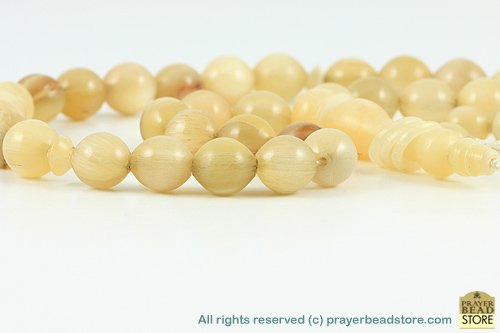 Goat Horn Prayer Beads