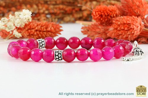 Red Chalcedony Bracelet