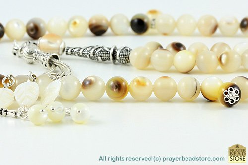 Mother of Pearl Prayer Beads (99)