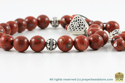 Red Jasper Worry Beads