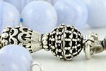 Blue Chalcedony Prayer Beads