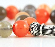 Banded Agate Prayer Beads