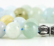 Aquamarine Prayer Beads