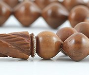 Vintage Look Walnut Prayer Beads